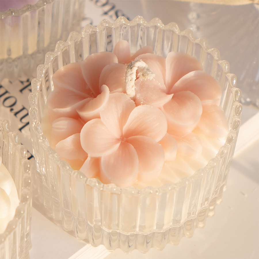 Blooming Love"  Candle Favors