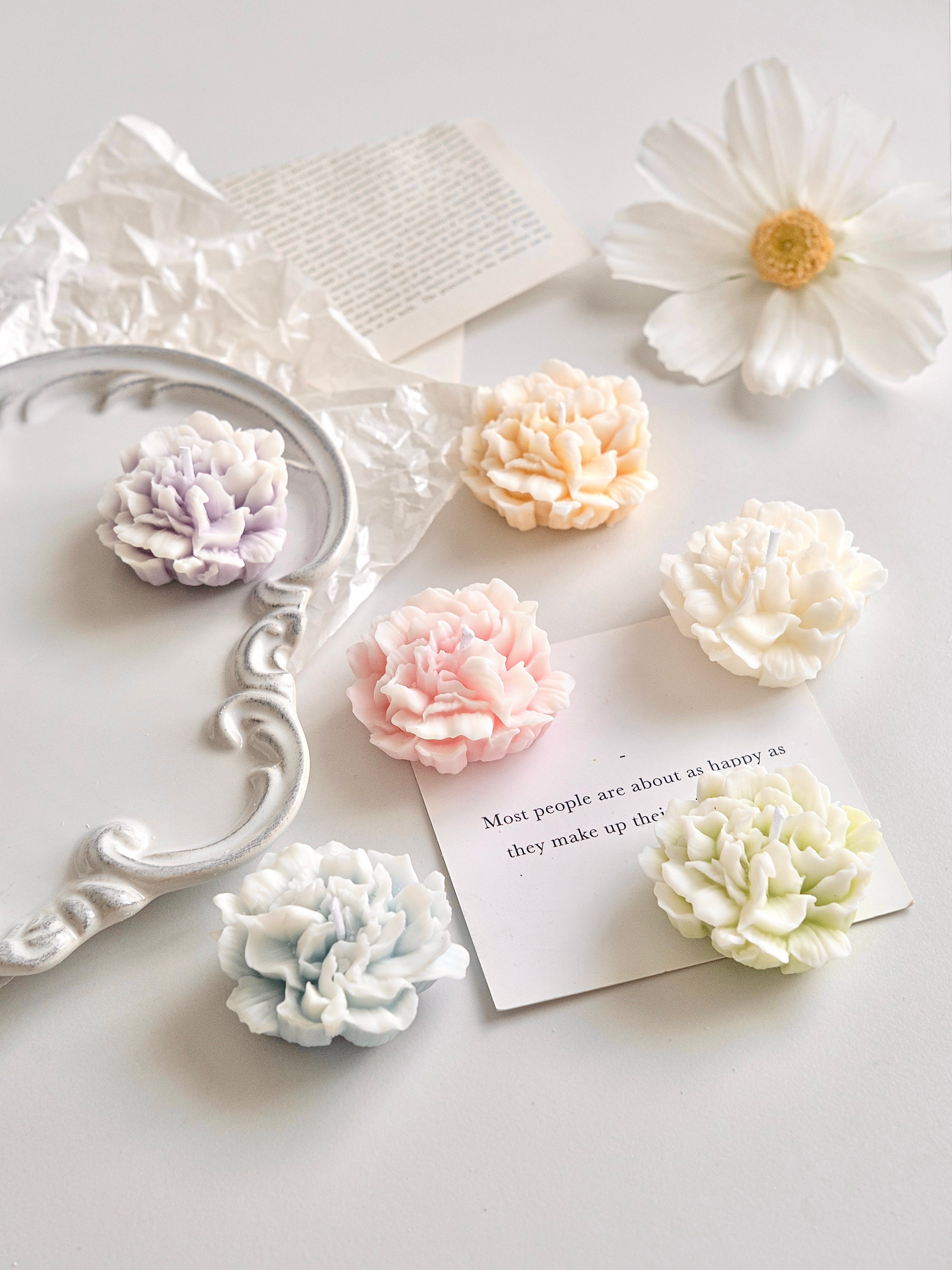 Carnation Candles